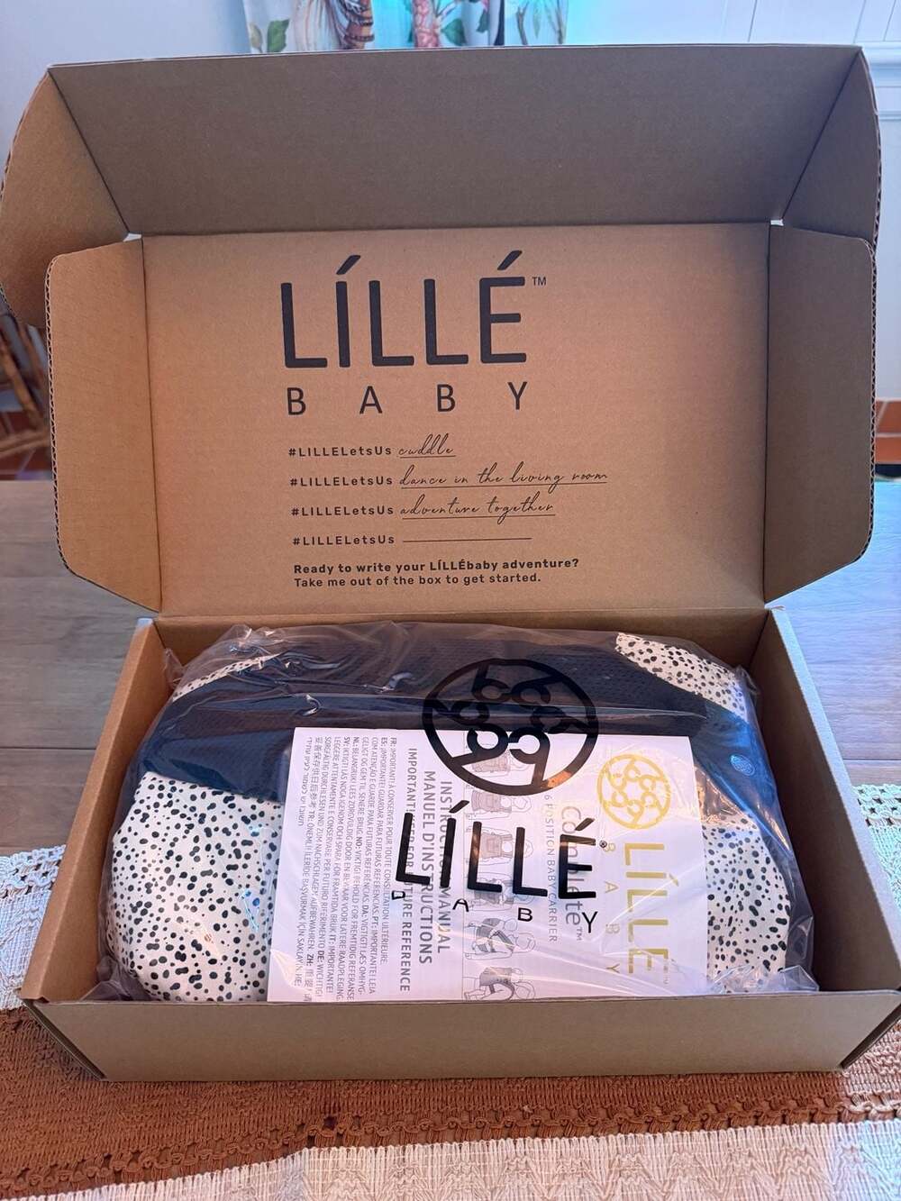 New Lillebaby Complete All Seasons Carrier Salt And Pepper